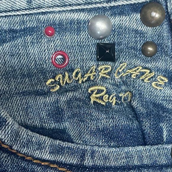 Vintage Sugar Cane Reg. 7. M studded jeans - Picture 7 of 16